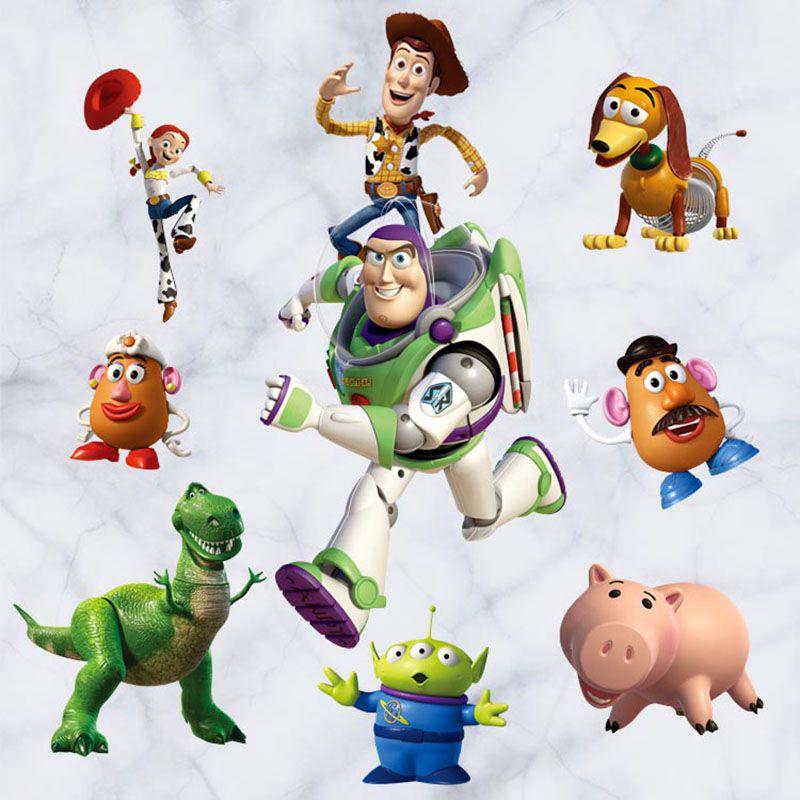 Toy Story Wall Stickers Decal Kids Boys Nursery Decor Art DIY Gift
