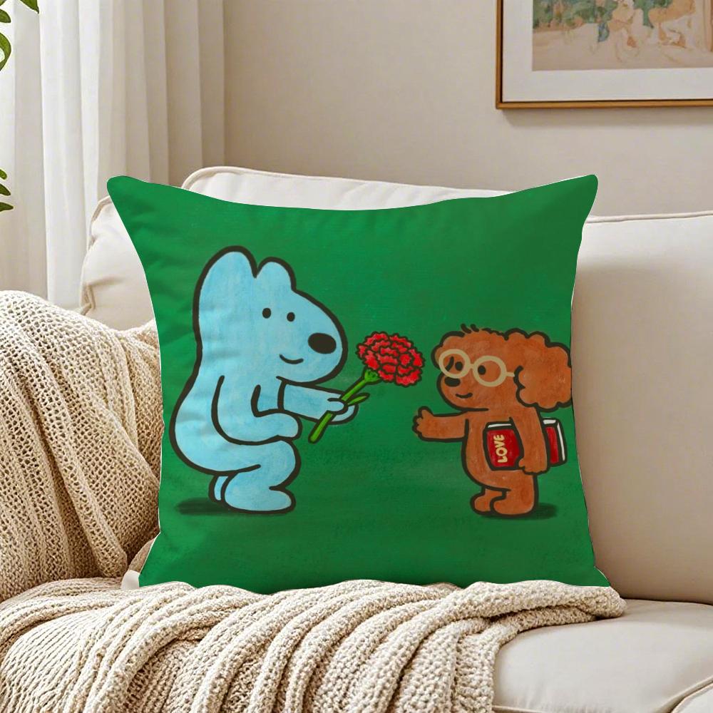 

EEteecyS Print Cushion Cover Pillowcase Antidustmite living Room Sofa Decor Cushion Room 30X30cm