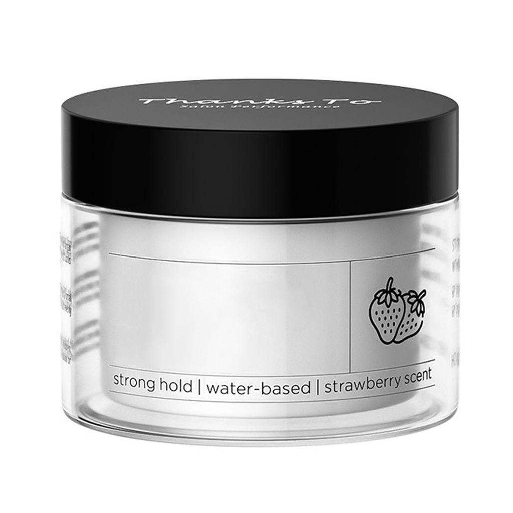 Long-Lasting Styling Pomade Wax – 1Pc 100g Strong Hold for Hair Braiding & Edge Control, Smooth Application