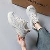CRLAYDK Chunky Sneakers for Women Lightweight Mesh White Casual Running Trainer Shoes Ladies Walking Sports Tennis