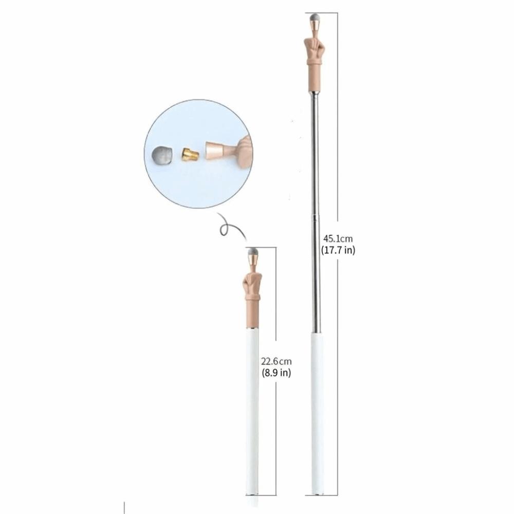 Soft Stylus Tip Extendable Finger Reading Stylus Whiteboard Presenter Pointer  Daily Supply