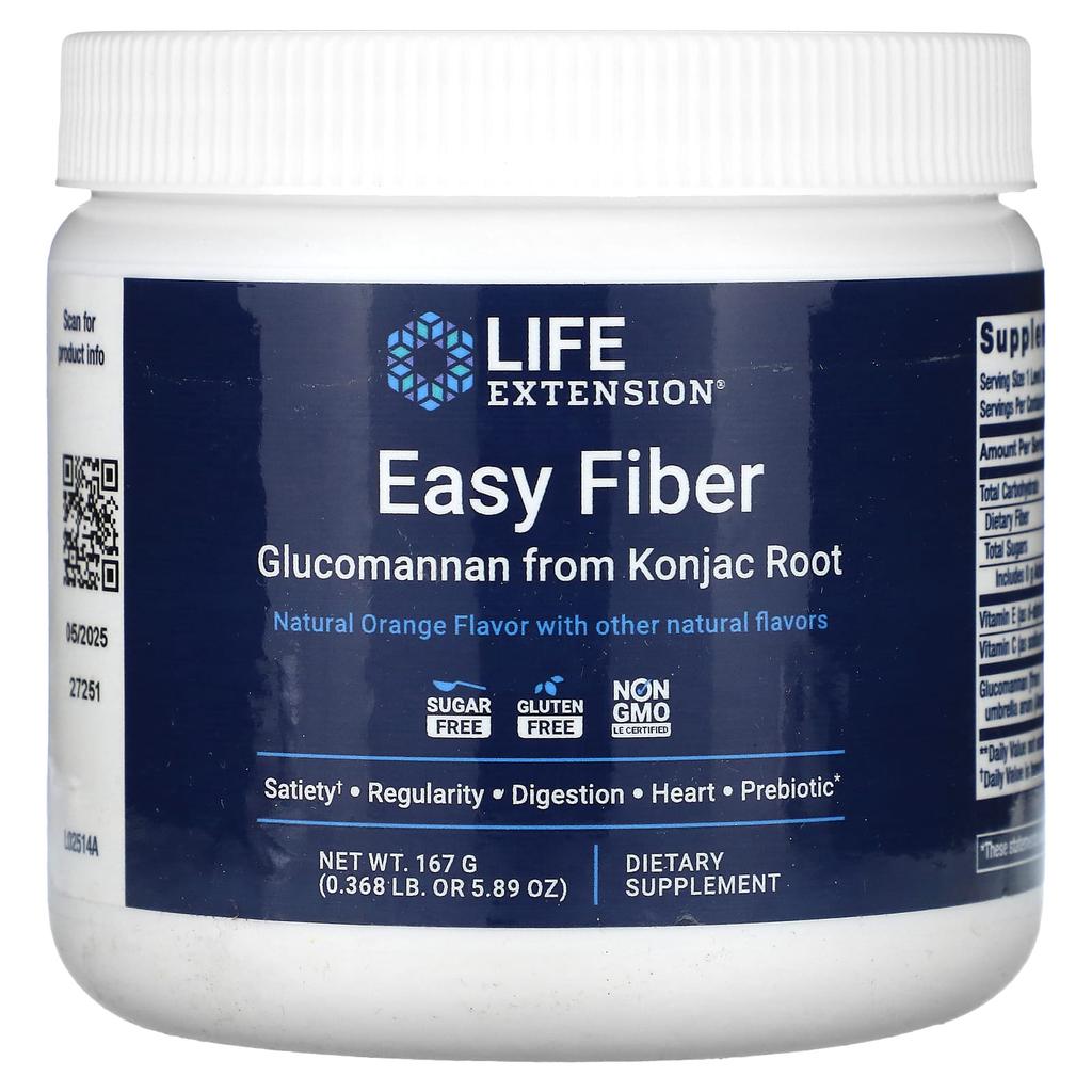 Easy Fiber, Natural Orange, 167G(5.89Oz)
