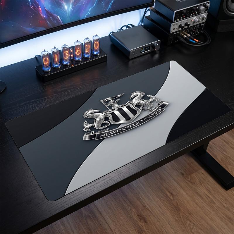 Tappetino Mouse Grande Stampa Calcio Newcastle United, Tappetino Esteso Antiscivolo per Scrivania da Gioco per Ufficio Casa
