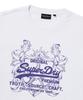 Syupeodeulai Overlap Graphic T-Shirt White