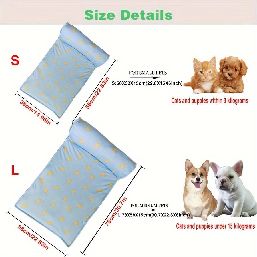 Summer Ice Silk Cooling Pet Mat Comfortable Dog Mattress