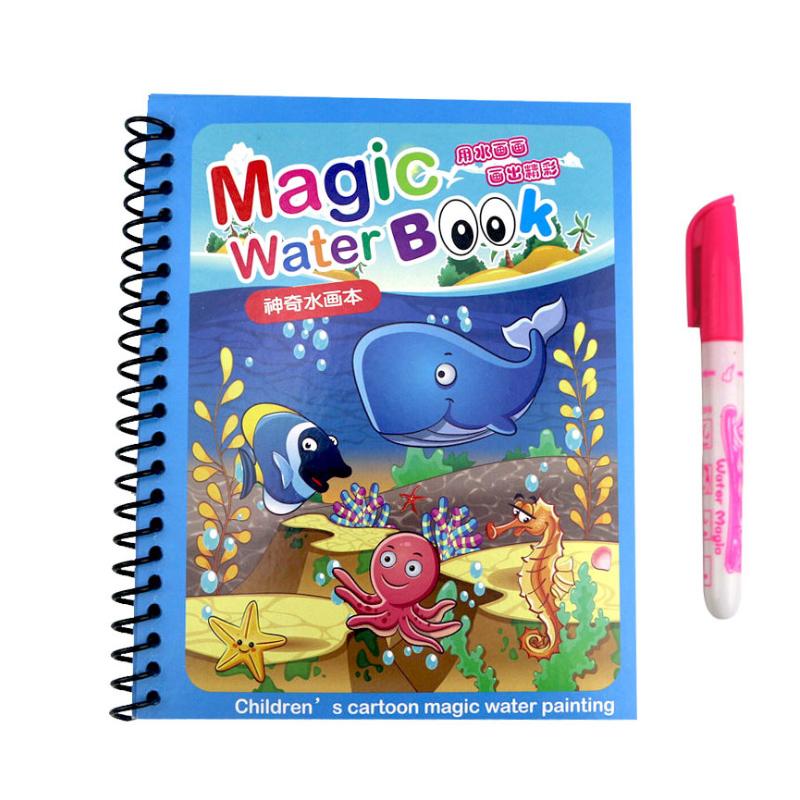 Top-Grade Reusable First-Class Magic Top-Grade Water High-Standard Drawing Superior-Grade Coloring High-Standard Book Youngsters High-Standard