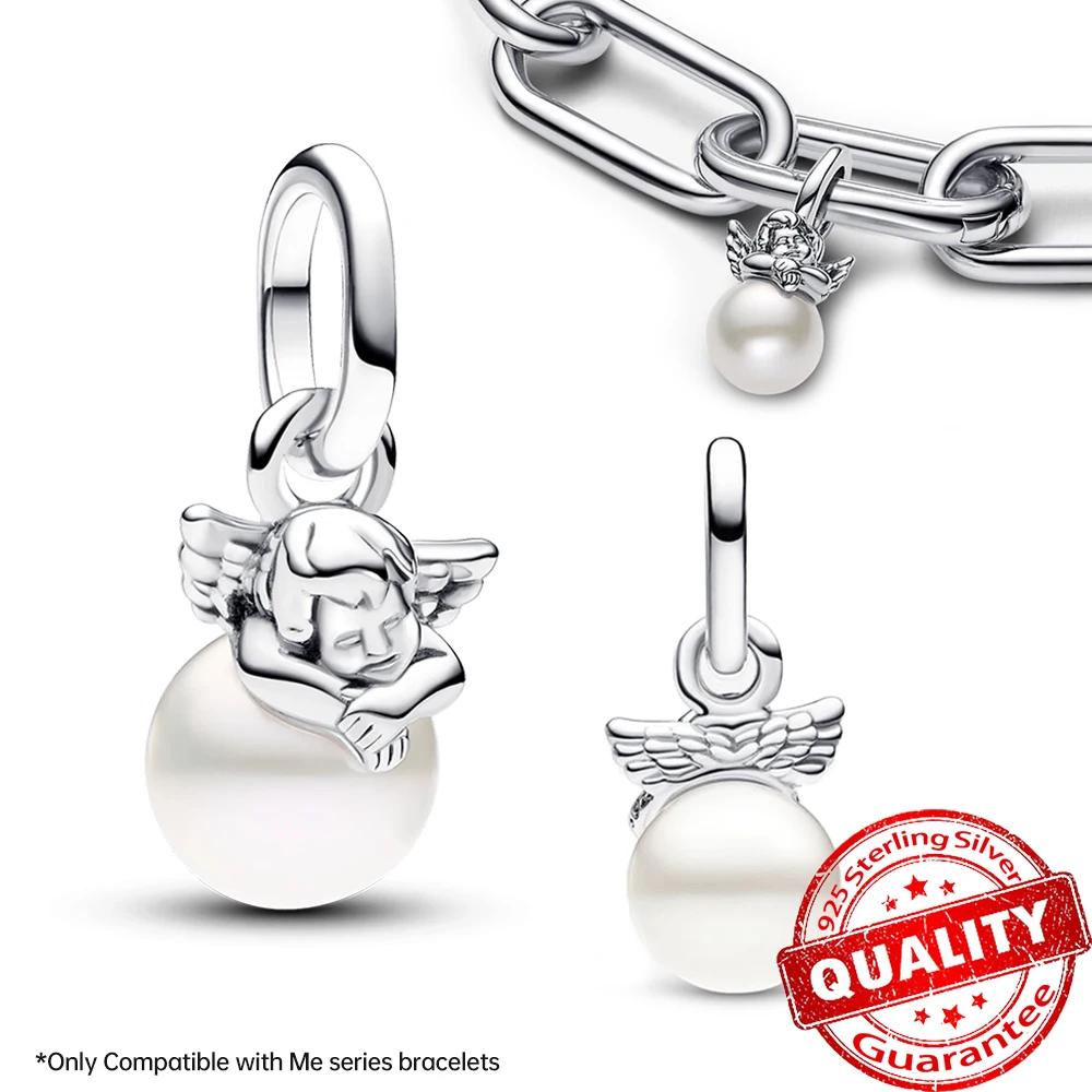 New Copper Me Series Infinity & Wing Medallion Charm Snake Pearlescent Mini Dangle Charm Fit Original Bracelet