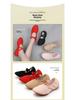Women's Heeled Dance Shoes - Adult Ballet - Soft Leather Sole - Indoor/Outdoor - Lace-Free - Teacher Approved