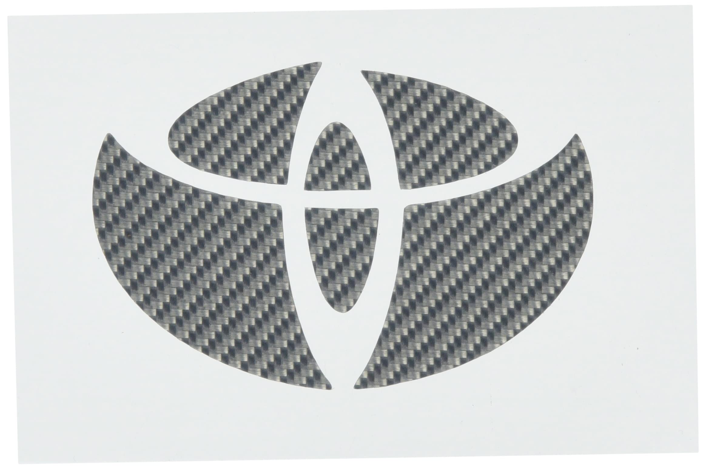 HASEPRO Magical Carbon [Rear Emblem] (Silver) Toyota Aqua / Vitz серебряный