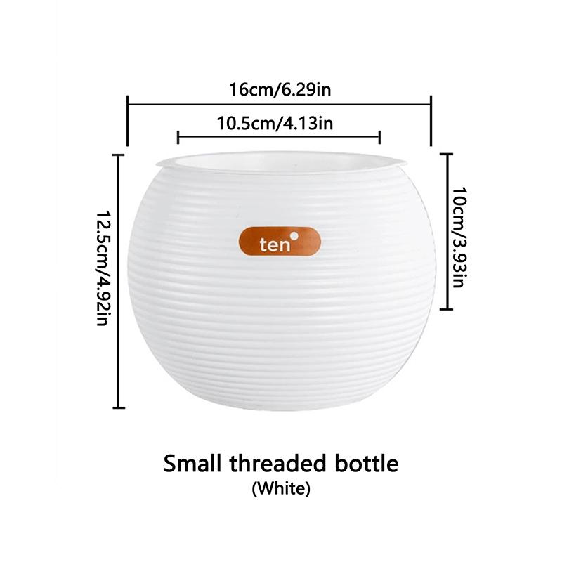 

12.5/14Cm Plastic Growth Box Pot Flower Plantation Pot Home Garden Pot