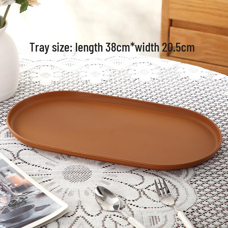 Yangge Multi-purpose Oval Storage and Serving Tray