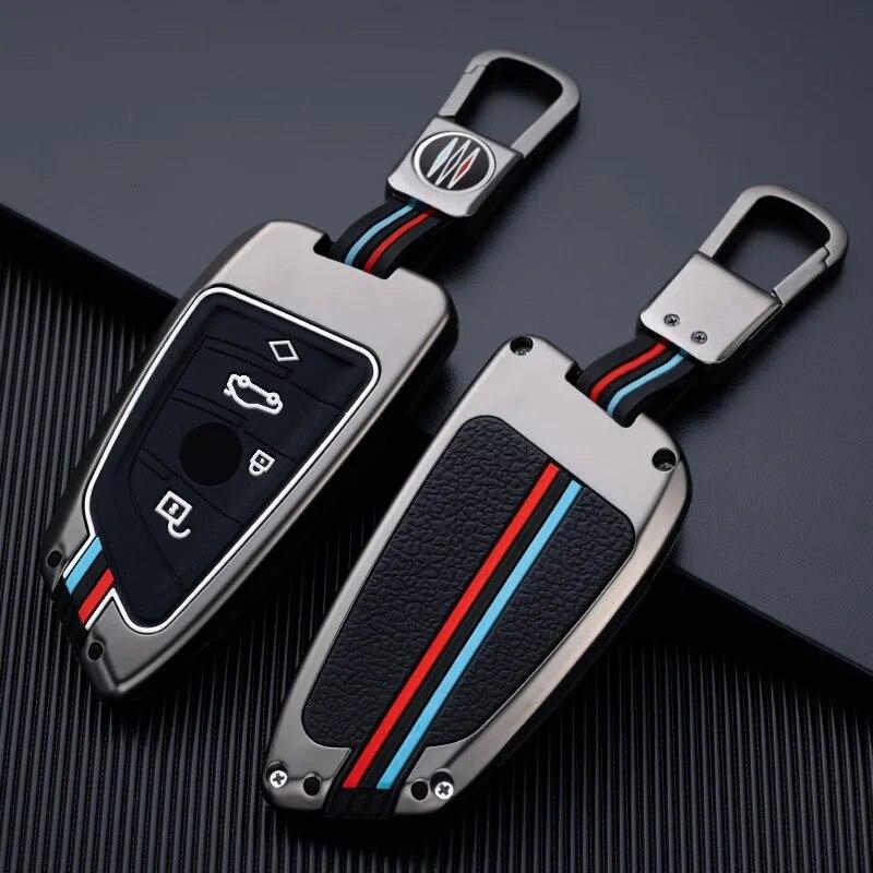 Car Remote Key Case Cover Shell Fob For BMW X1 X3 X5 X6 X7 1 3 5 6 7 Series G20 G30 G11 F15 F16 G01 G02 F48 Keyless