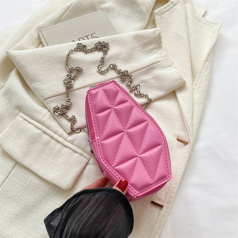 

Stylish Korean Fashion Small Square Bag Vintage Shoulder Bag For Casual Commuting