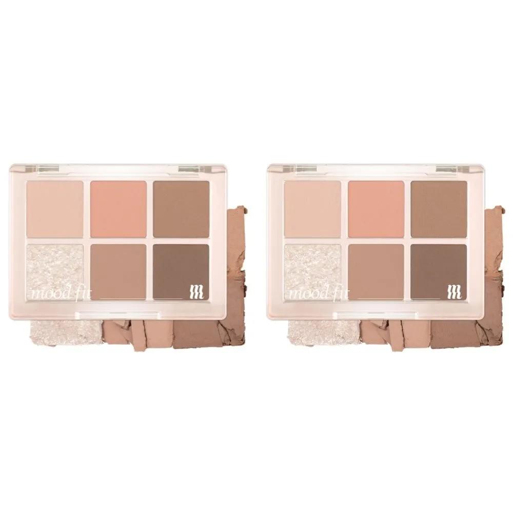 MERZY New Mood Shadow Palette NM1 Dry Softening X2