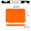 Colorful Rectangular Plastic Storage Tray