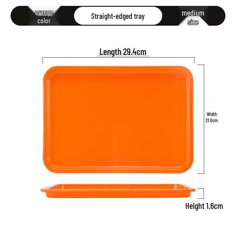 

Colorful Rectangular Plastic Storage Tray