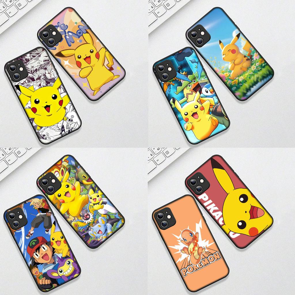 Casing for Xiaomi Redmi Note 12 11 10 A3 Pro 10A 10C 12C Note12 5G 4G Phone Cover Protective Case Cartoon P-Pokemons P-Pikachus