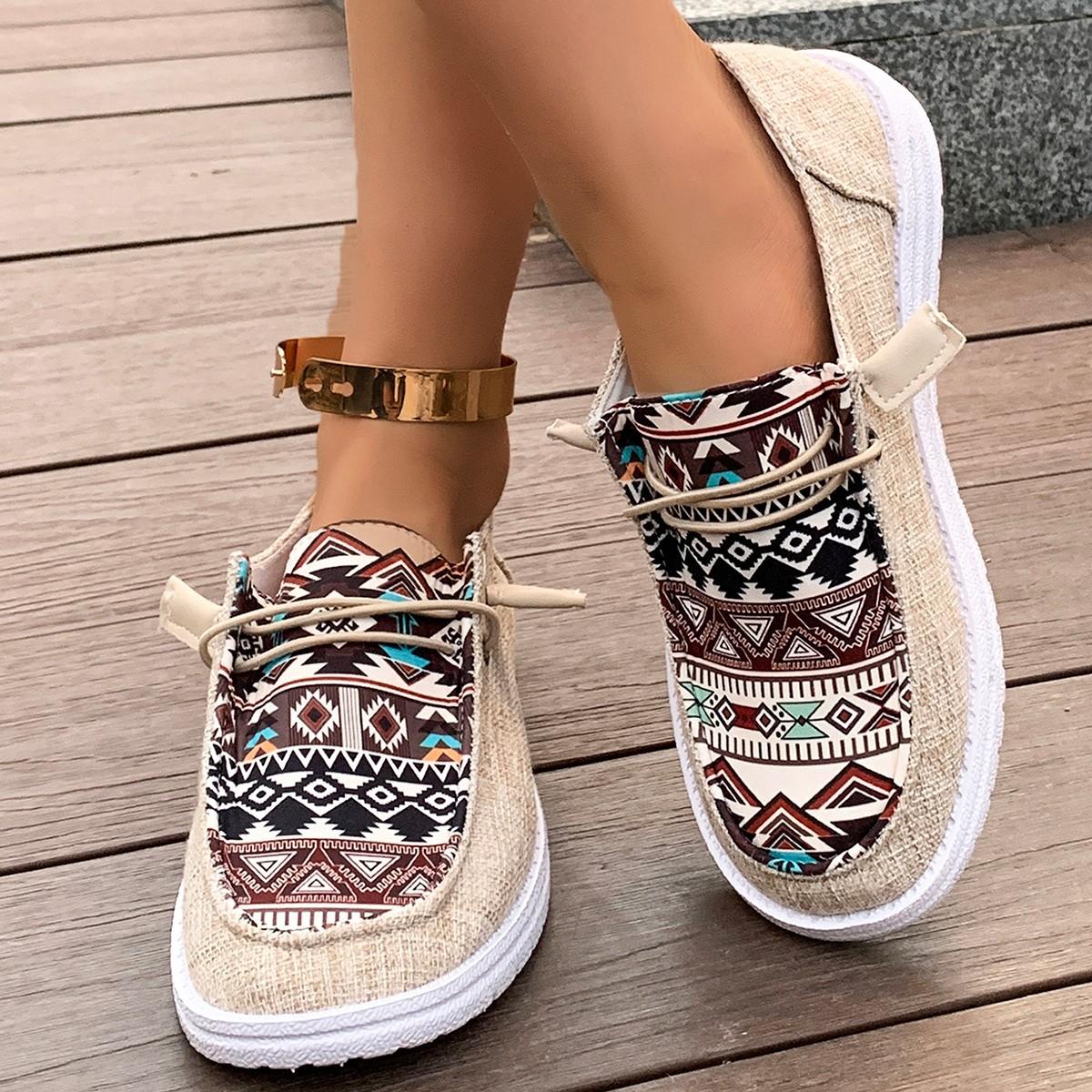 

Холщовые женские туфли на плоской подошве, повседневные, женские тканевые туфли, поддержка Temu/shein 43 хаки