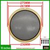 Metal Mesh Speaker Grille Dust Cover for Car Speakers (2" to 10")
