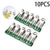 10Pcs Stainless Steel Clothes Peg Household Multipurpose Sealing Clips Windproof Non Slip No Trace Fixed Clamp Airing Clothespin
