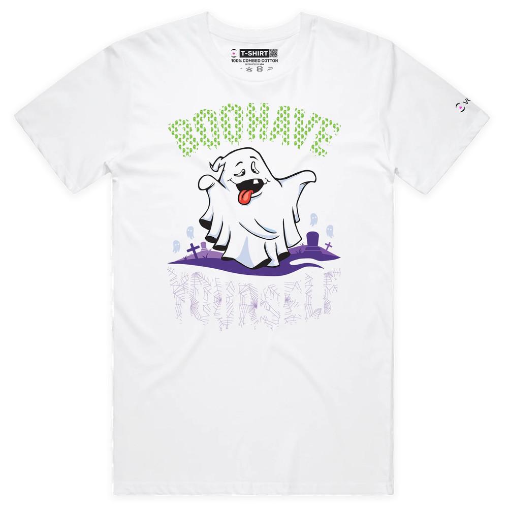 

VOICEART Crazy Ghost Funny T-Shirt with Premium Quality Graphic L