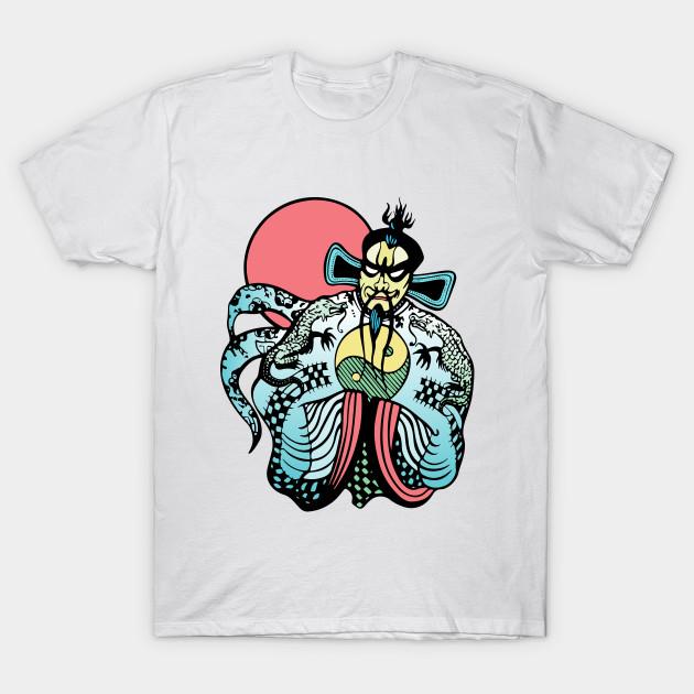 

Men Black Print T-shirt Jack Burton Fu Manchu No-Cut Transfer Paper Print Cotton Tshirt XL білий