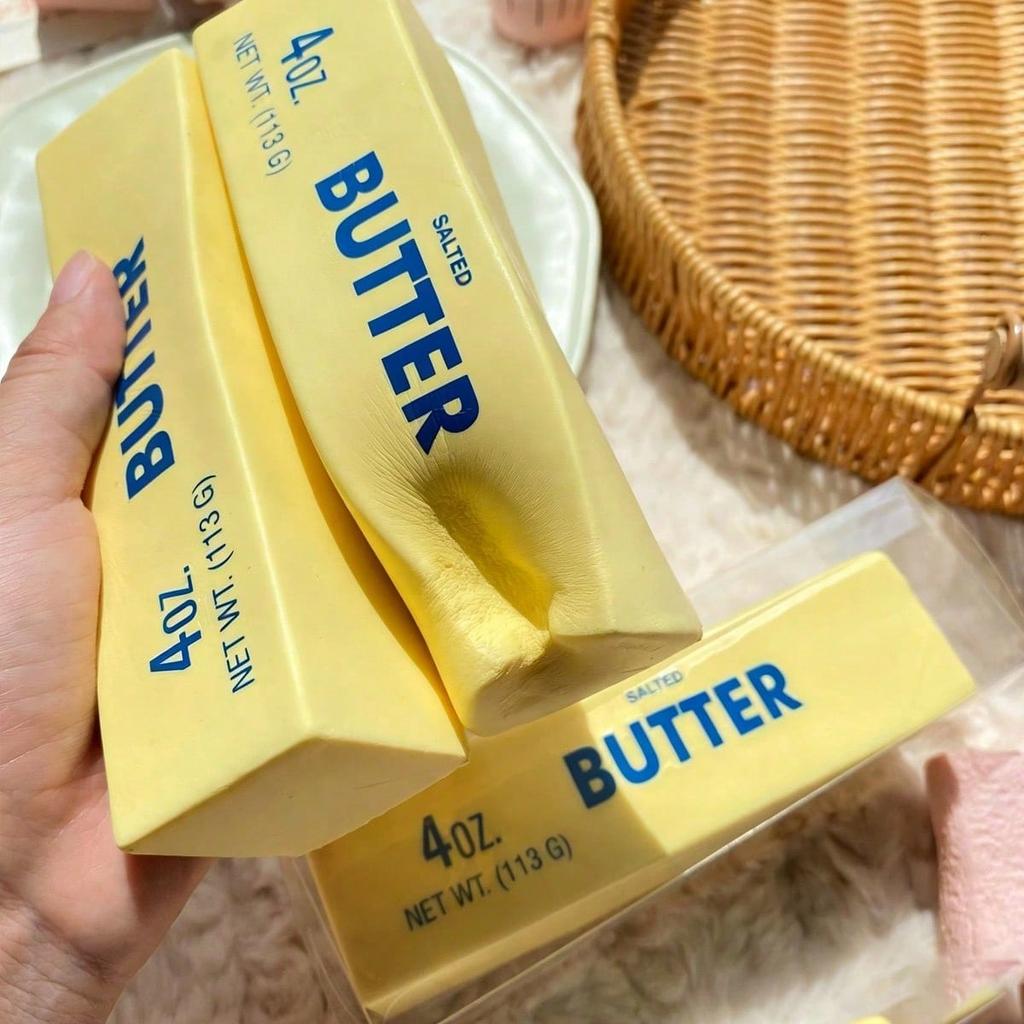 Slow Rising Butter Stick, Anti-Stress Butter Stick, Stress Relief And Anxiety Reducing Toy, Christmas And Gatherings