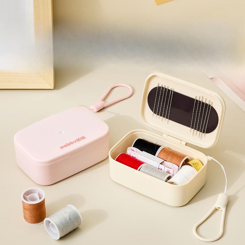 Household Portable Magnetic Multi-functional Needle and Thread Storage Box, Creative Hand-sewn Needle and Thread Bag Set, Sewing Tools