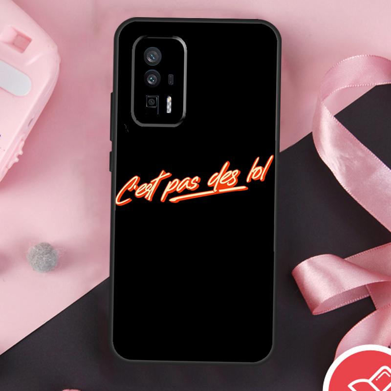 

JUL C est pas des LOL Case For POCO F6 Pro X6 X5 X3 F3 F5 M6 M5s Xiaomi 14 Ultra 12 13 Lite 11T 12T 13T Pro Cover Xiaomi 13 Pro