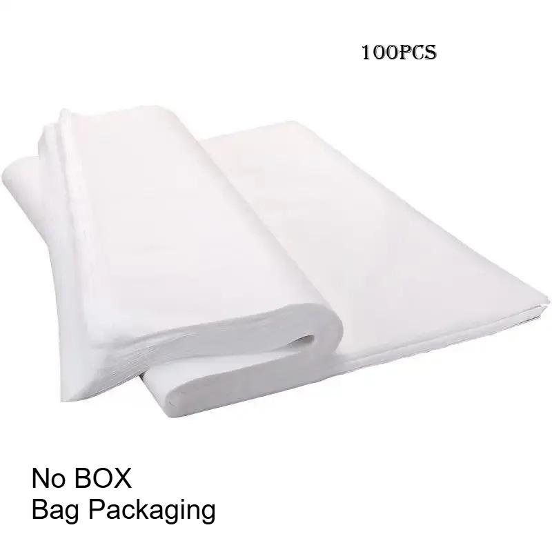 10-100pcs Disposable Non-woven Beauty Salon Tattoo Clean Pad Wateproof Covers Double-layer Tablecloths Massage Beauty Spa Pad