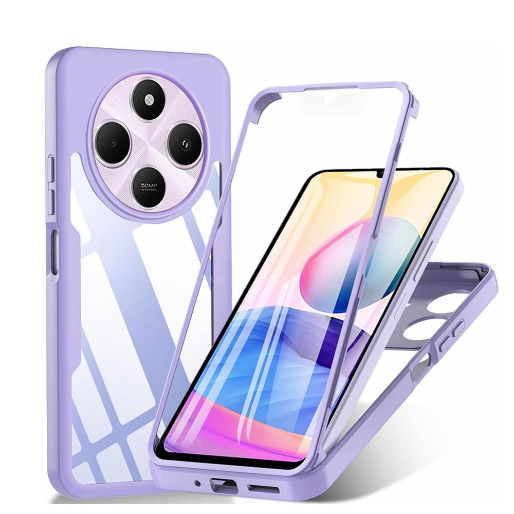 

360 Full body Case For Xiaomi Redmi 14C 13 13C 15C 10C 15 12C 10 9 9A 9C NFC A5 A3X A4 A3 A2 A1 Bult-in Screen Protector Cover Redmi A5 4G (171mm)