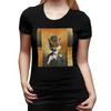 Teatime Mr Fox TShirt for Women Crew Neck Streetwear T Shirts Womens Tees Short Summer Clothes Tops