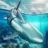 2.4GHz Remote Control Shark Toy Summer Outdoor Pool Lake Pond Bathtub Automatic Underwater Swimming RC Shark Boat Toy Boys Girls Christmas Gift