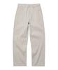LXT Brushed Cotton Back Elastic Semi-Wide Chino Pants [Cream]