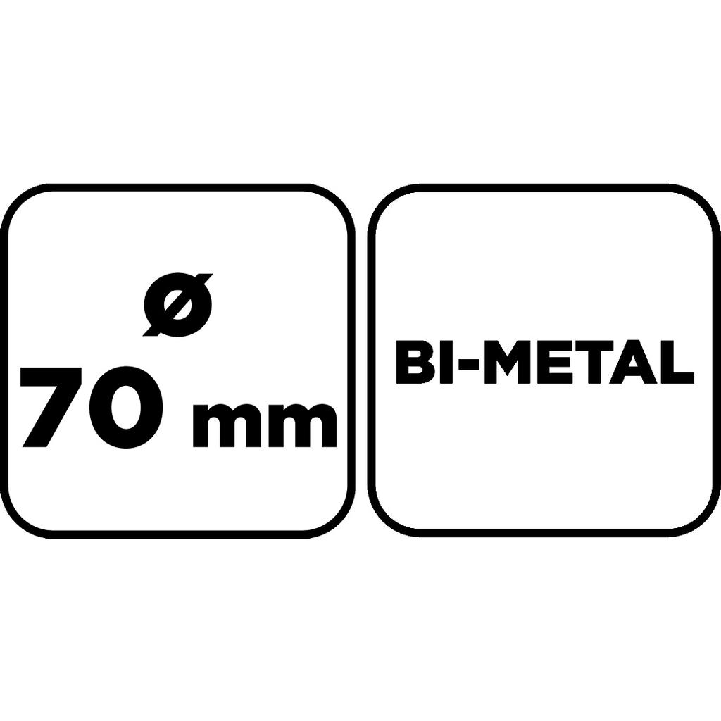 Otwornica bi-metalowa 70 mm
