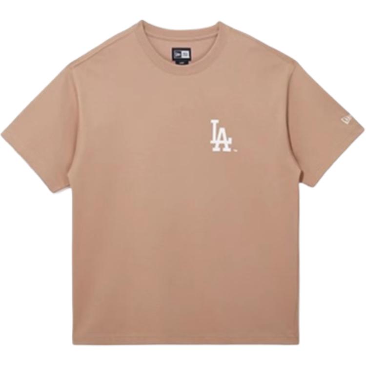 New Era SS25 MLB Los Angeles Dodgers Loose Breathable Vintage Crew Neck Fashion Short Sleeve T-Shirt Unisex tops 14529258