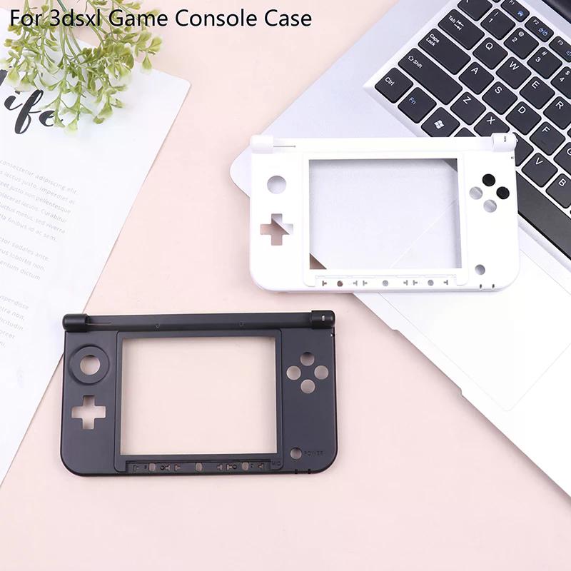 50PA Compatible con 3DS XL LL Pieza de Bisagra de Repuesto Carcasa de Marco Medio Inferior para Carcasa de Consola de Juegos 3dsxl
