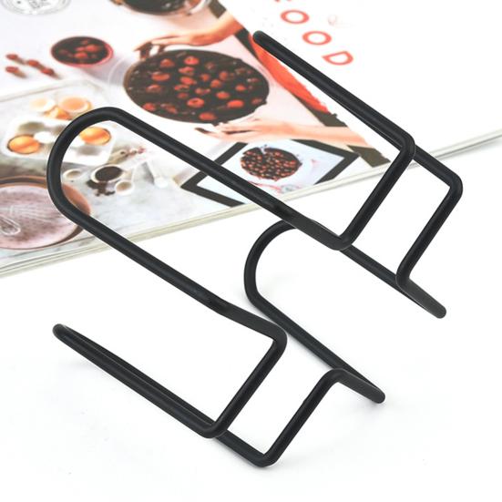 Coaster Holder Rust-proof Hollow Round Square Coaster Storage Iron Rack for Home