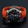 FKM Watch Band Fluoro Rubber Strap 18/19/20/21/22/24mm Quick Release Folding Clasp Cut To Size Replace Watch Bracelet for Men Women