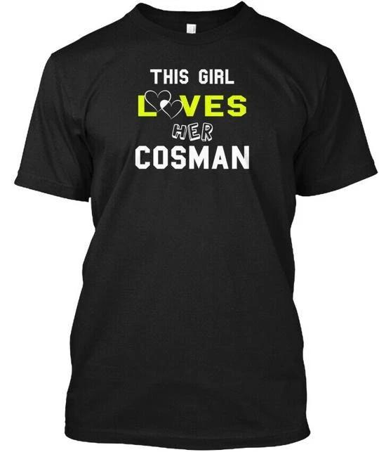 This Girl Loves Her Cosman T-shirt Made in the USA Size S to 5XL XL
