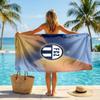 Telo Mare Asciugatura Rapida Stampa FC Zürich Microfibra Assorbente Portatile da Viaggio Asciugamano per Nuoto