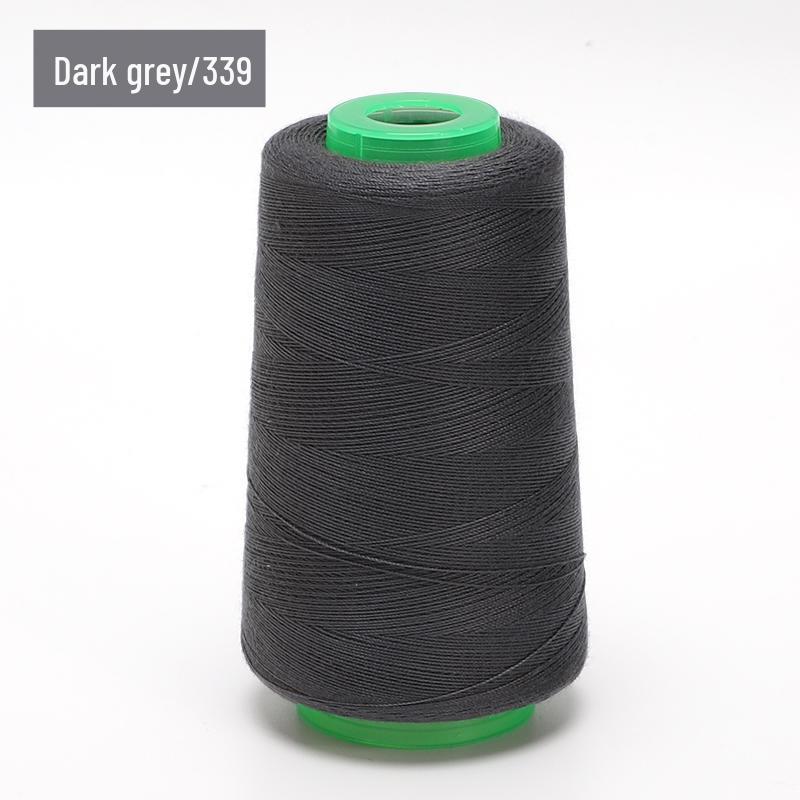 Household Sewing Thread - Large Spool, 202 Colors, Medium Thick Polyester for Sewing Machines, Black & White