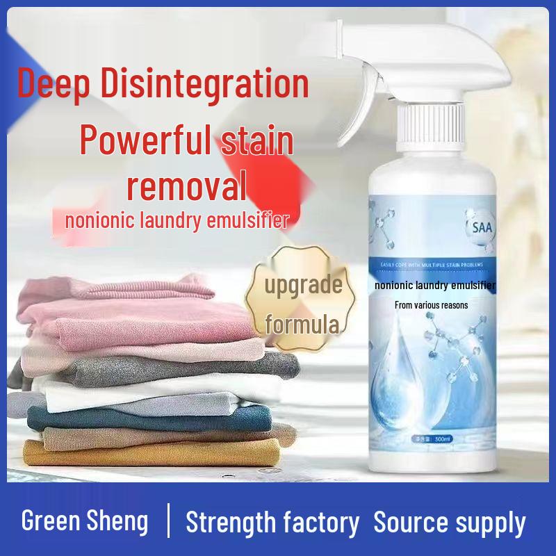

Multi-Purpose Non-Ionic Emulsifier for Strong Stain Removal & Dry Cleaning Spray Head Only