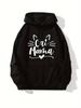 Cute Cat Ear Print Casual Women'S Hoodie Women's Oversized Hoodie Casual Streetwear Sweatshirt