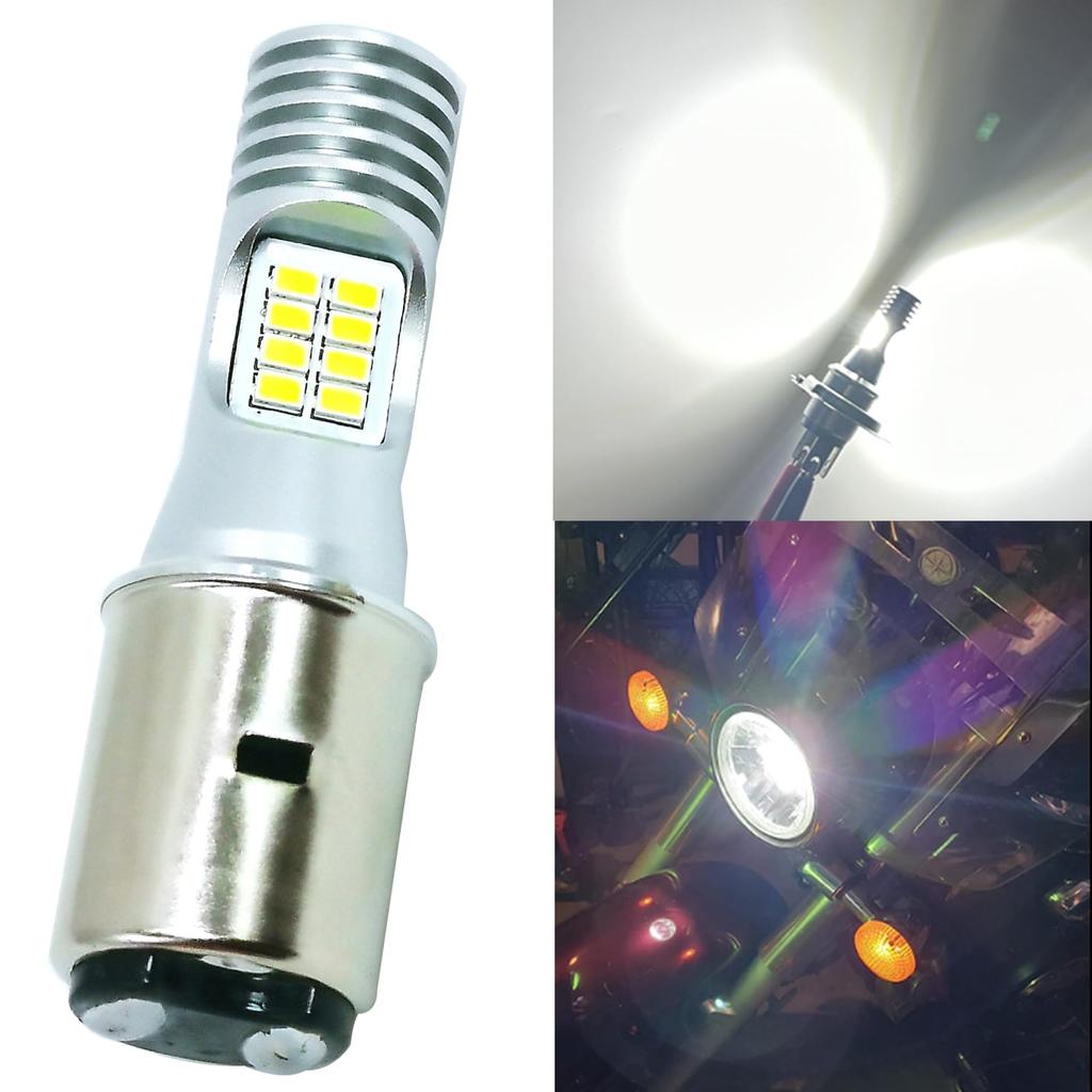 BA20D H4BS Motorcycle LED Headlight, HI/LO Switching, For Motorcycle Headlights,