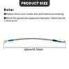 40cm M10 Brake Oil Hose Line Cable for Motorcycles/Motorcycles Universal