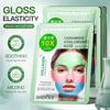 10 pcs Ceramide Hyaluronic Acid Facial Mask Collagen Hydrating Moisturizing Soothing Sheet Mask Skin Care