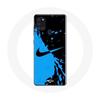 Samsung Galaxy A21S Case Nike Logo Blue and Black