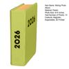 3D Printed Sliding Photo Album Hold 12 Standard 6x5 Inch Photos Magnetic Expandable Yearly Photo Holder Picture Memory