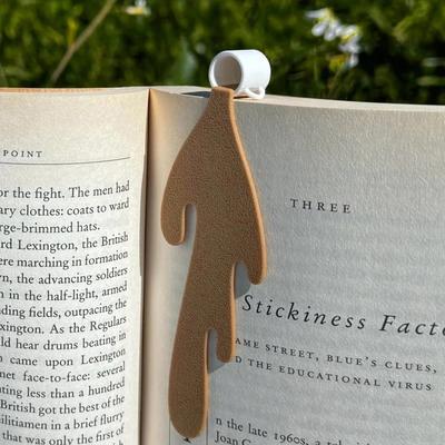 Niedlicher verschütteter Kaffee Lesezeichen Eckenmarkierer zum Lesen Lustige Lesezeichen für die Leseecke Lesezeichen Schreibwaren Schulbedarf